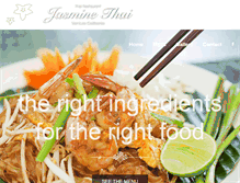 Tablet Screenshot of jasminethaifusion.com